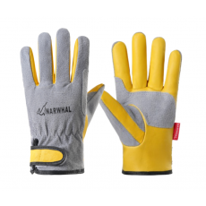 용접장갑 노란+회색 - 내피있음